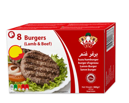 Image of Zaad Lamb Burgers 8Pcs