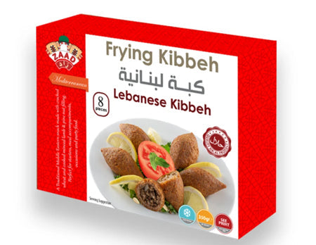 Image of Zaad Frying Lebanese Kibbeh 8Pcs