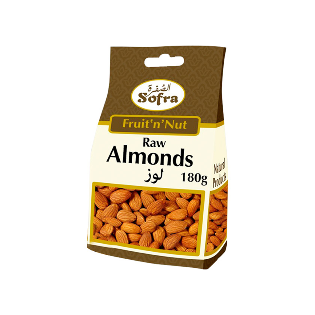Image of Sofra Raw Almonds 180g