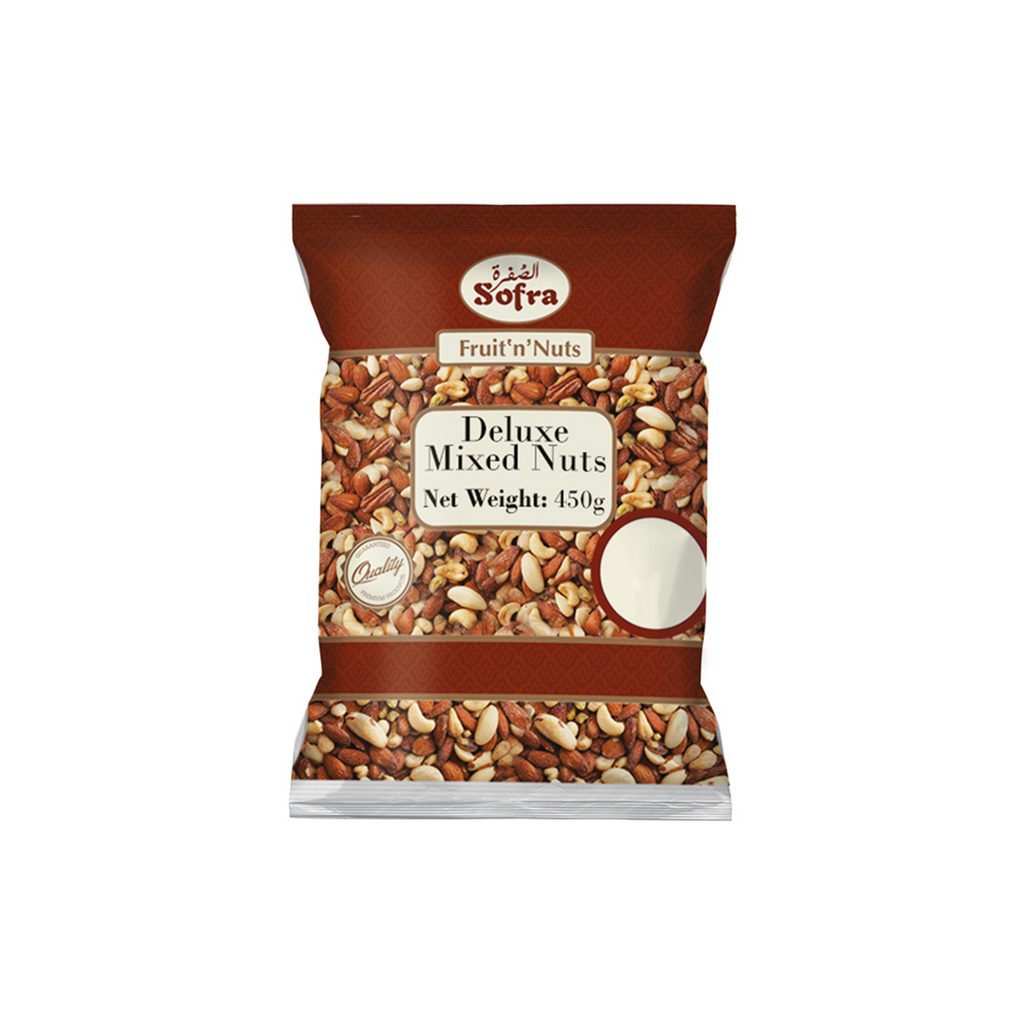 Image of Sofra Super Deluxe Roasted & Salted Mixed Nuts 450g