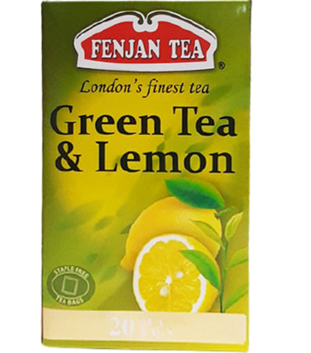 Image of Fenjan Green Tea & Lemon Tea 20 Bags