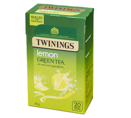 Image of Twinings Lemon Green Tea 20 Tea Bags