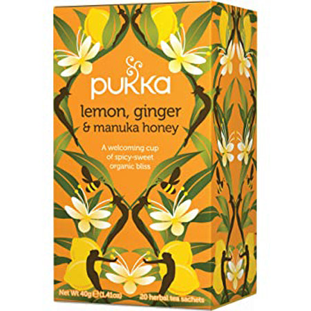 Image of Pukka Lemon & Ginger 20 Bags