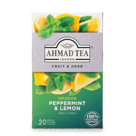 Image of Ahmad Tea Peppermint & Lemon 20 Bags
