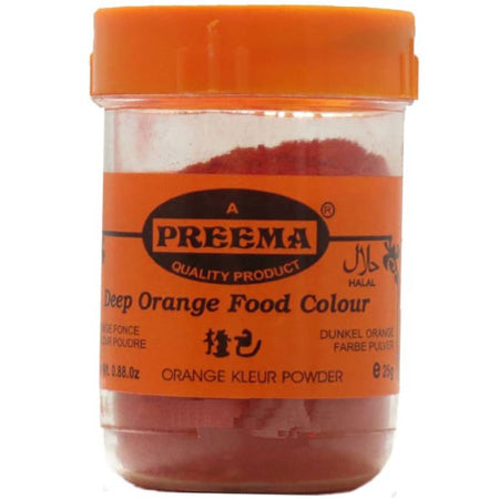 Image of Preema Deep Orange Food Colour 25G