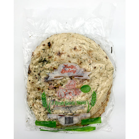 Image of Tasty Bakery Fresh Bread Garlic Naan 580G