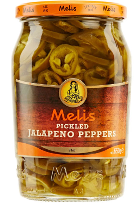 Image of Melis Pickled Jalapeno Peppers 650G