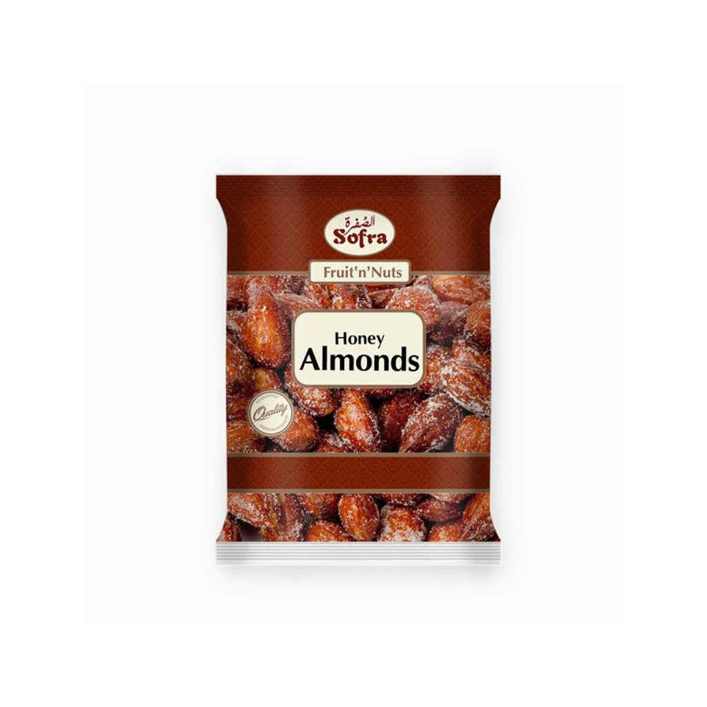 Image of Sofra Honey Almonds 180g