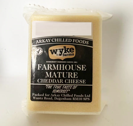 Image of Arkay Wyke Farms Mature Cheddar Cheese 300g