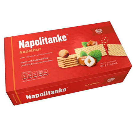 Image of Napolitanke wafers hazelnut 420g