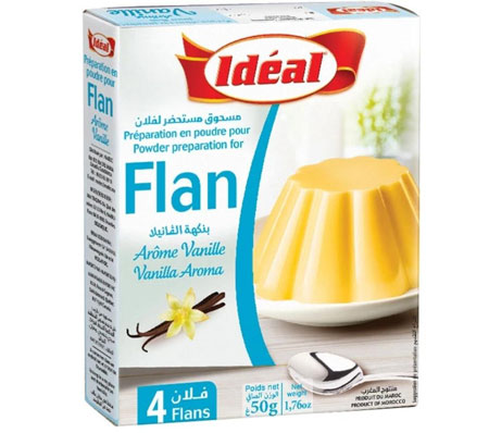 Image of Ideal flan vanilla 50g