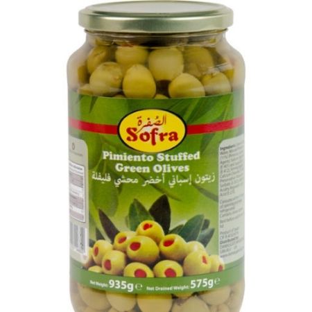Image of Sofra Green Olives Stuffed 575g