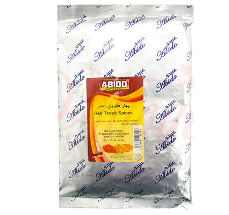 Image of Abido Red Taouk Spices 500g