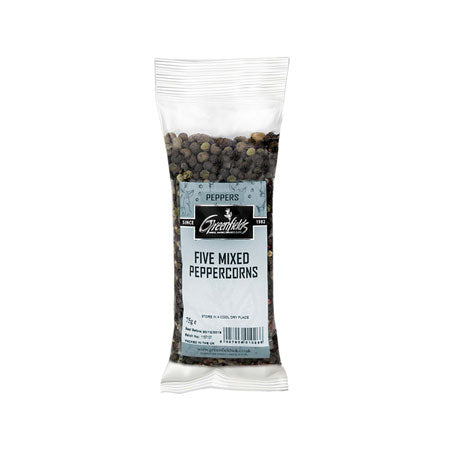 Image of Greenfield five mixed peppercorns 75g