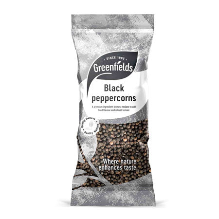 Image of Greenfield black peppercorns 75g