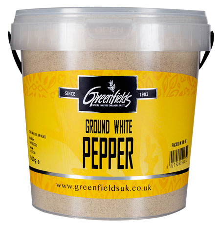 Image of Greenfield ground white pepper 500g