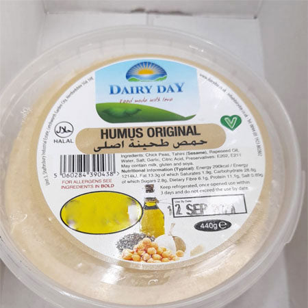 Image of Dairy Day Hummus Original 440g