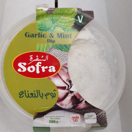 Image of Sofra Garlic & Mint Dip 200g