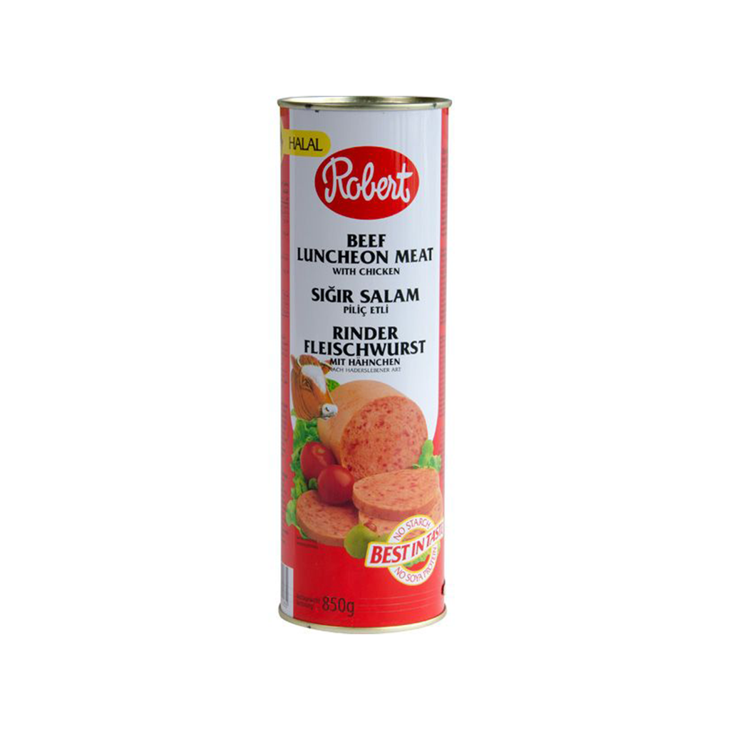 Image of Robert Beef Luncheon Meat With Chicken Halal 850G