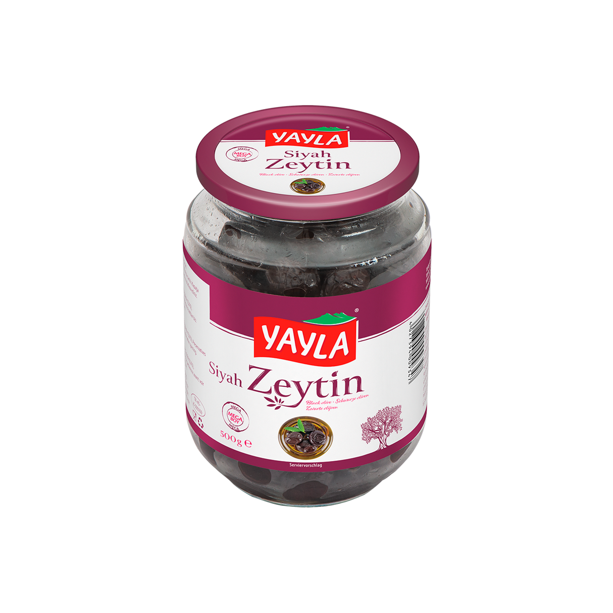 Image of Yayla Zeytin Siyah 500g