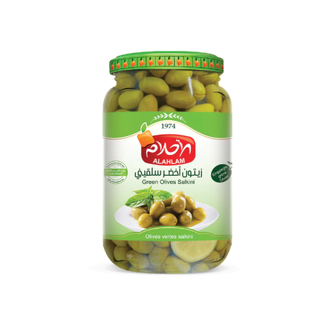 Image of Al Ahlam Green Olives Salkini 1.3kg