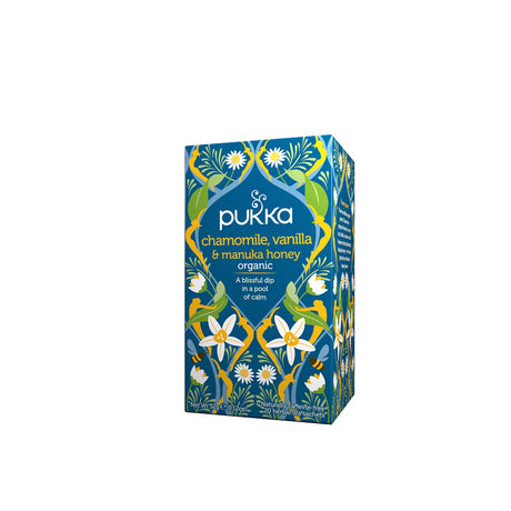 Image of Pukka Chamomile Vanilla & Manuka Honey Tea 32g