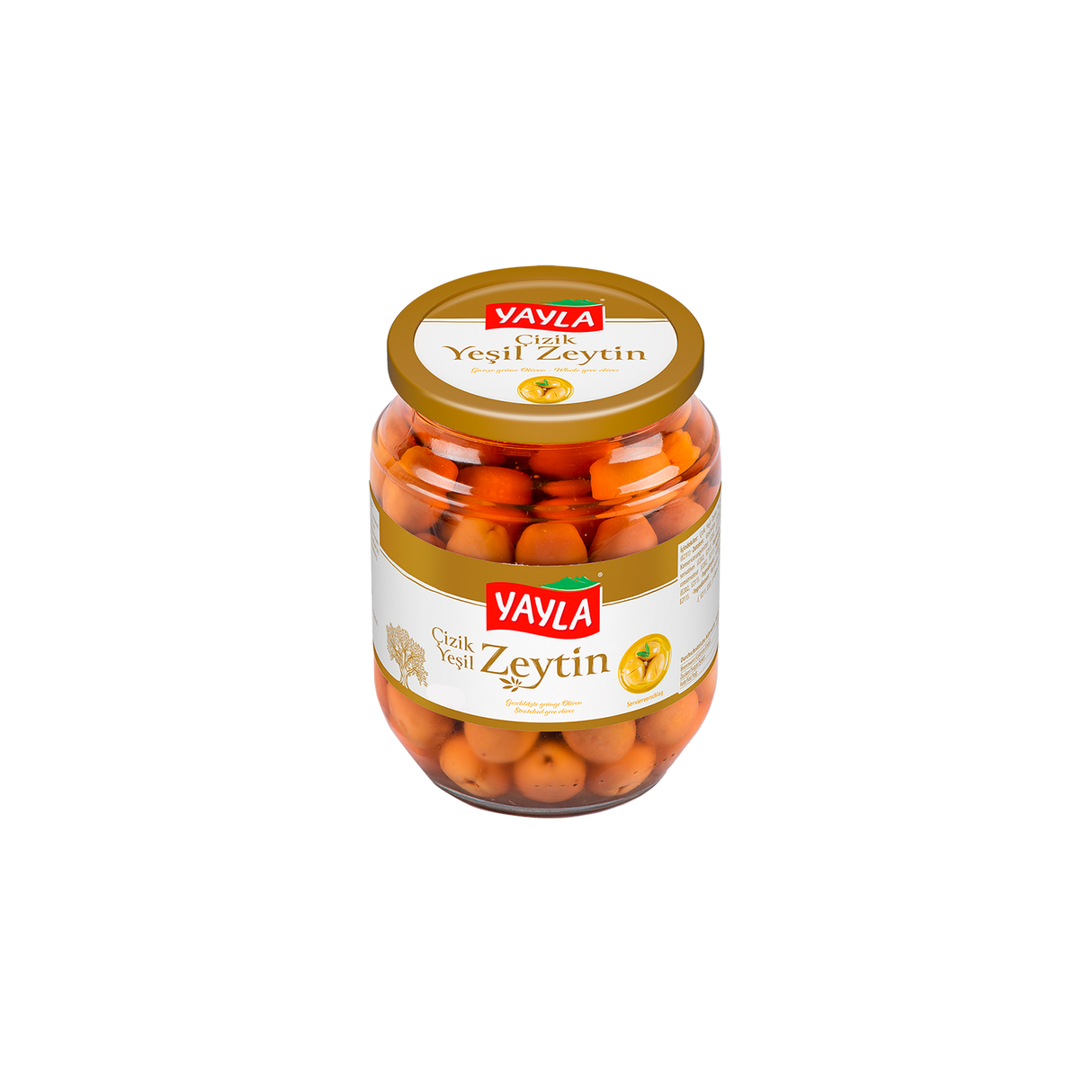 Image of Yayla Zeytin Cizik Yesil 650g