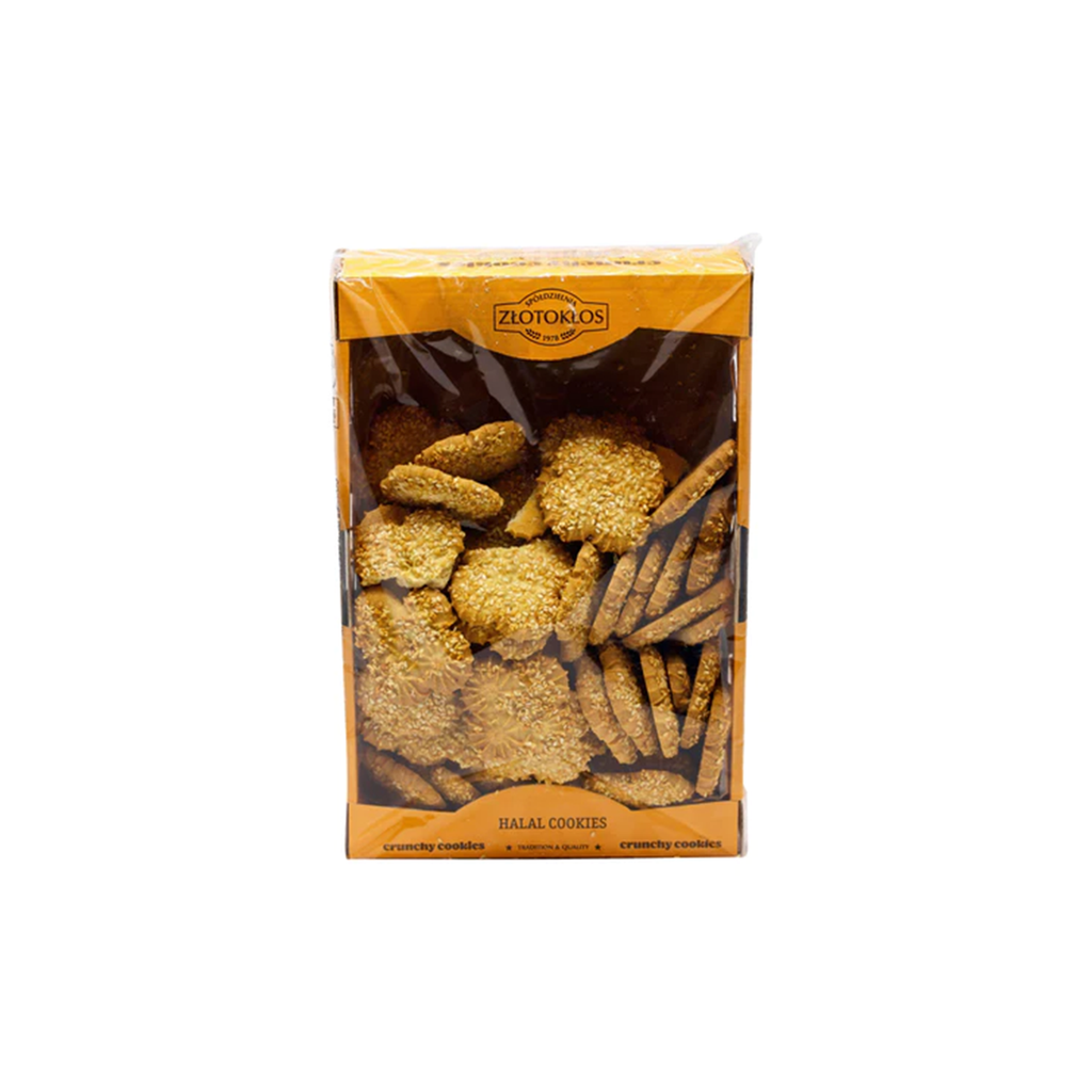 Image of Zlotoklos Crunchy Cookies With Sesame 600g