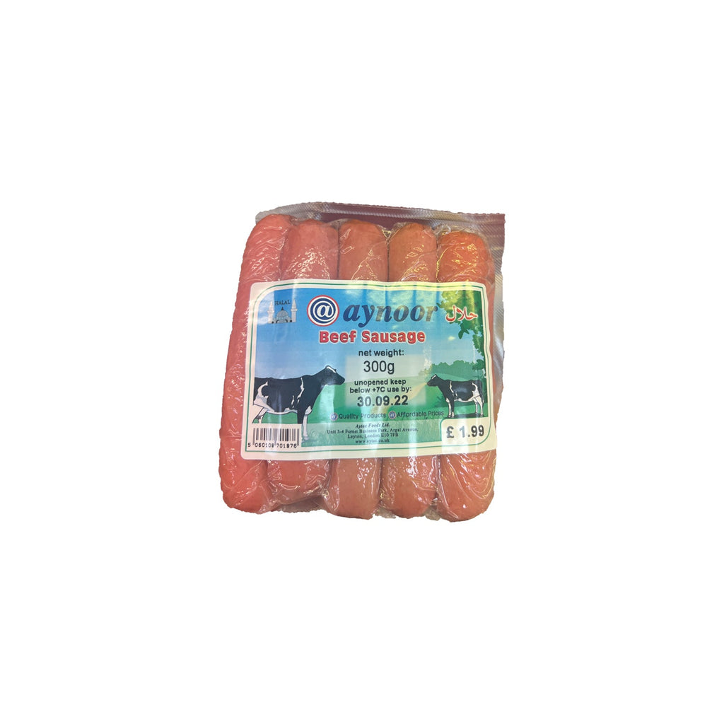 Image of Aynoor Beef Sausage Halal 300G