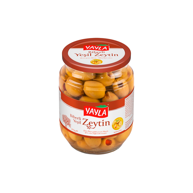 Image of Yayla Zeytin Biberli Yesil 650g