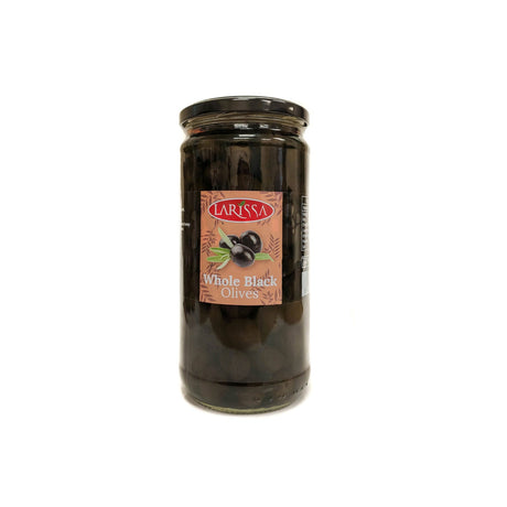 Image of Larissa Whole Black Olive 935g
