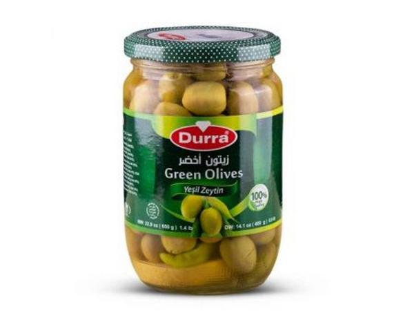 Image of Al Durra Green Olives 650g