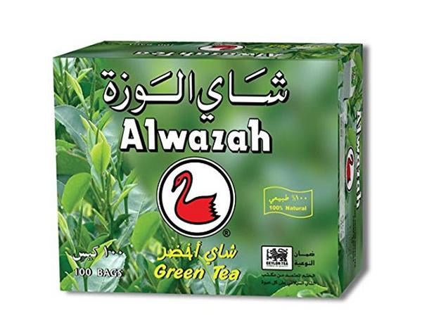 Image of Alwazah Tea Green Tea 100 Bags