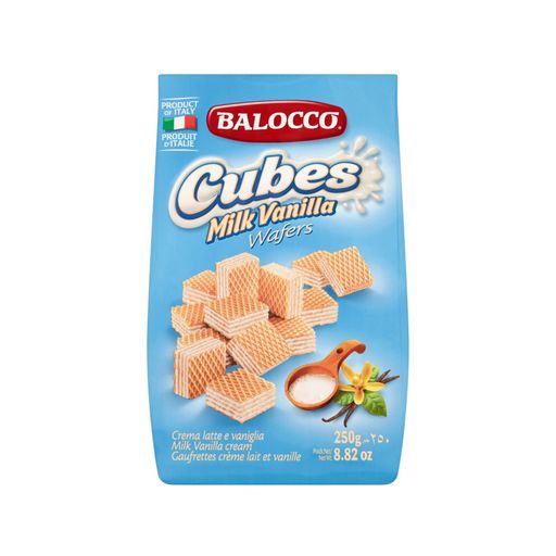 Image of Balocco Milk Vanilla Wafers 250g