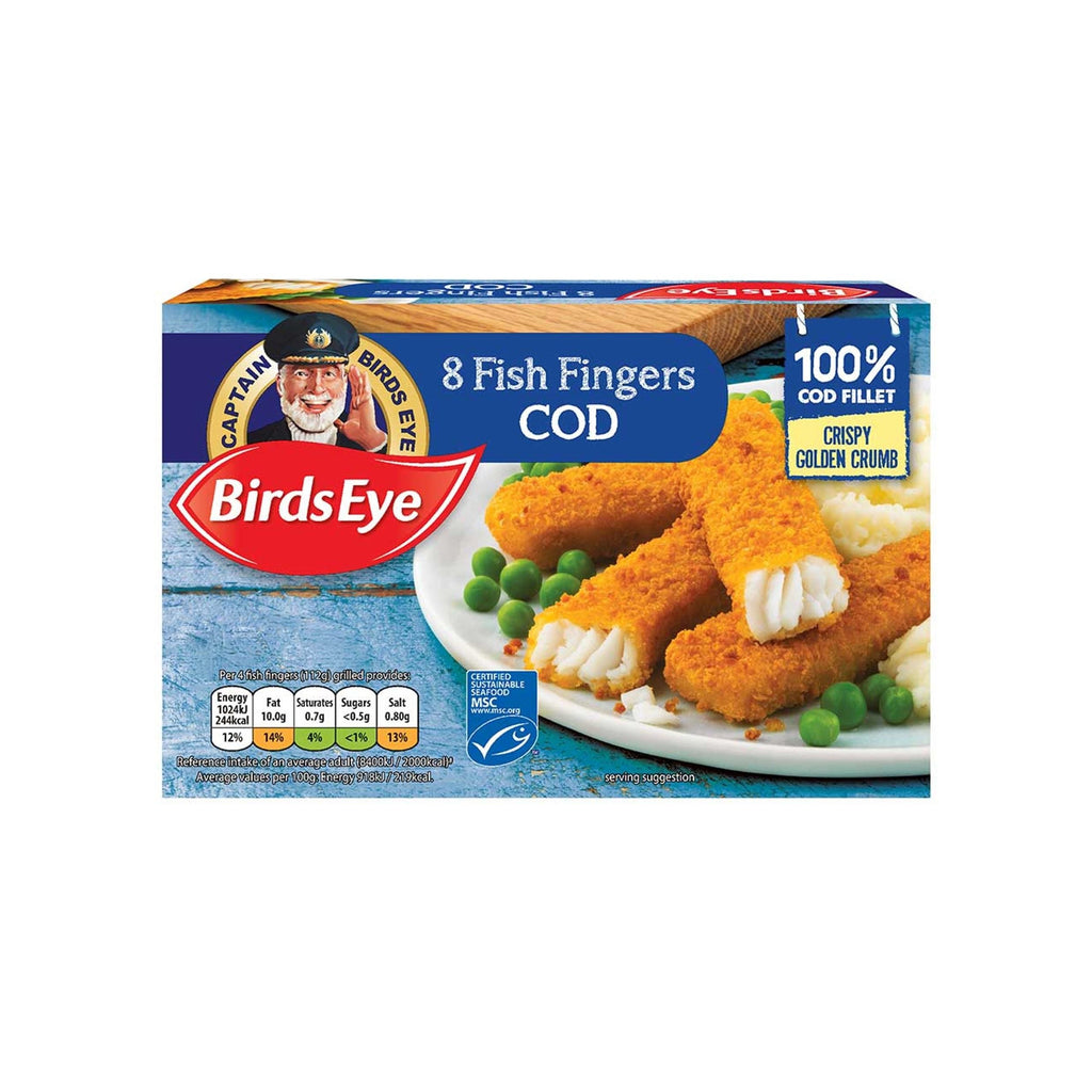 Image of Birds Eye 8 Cod Fish Finger