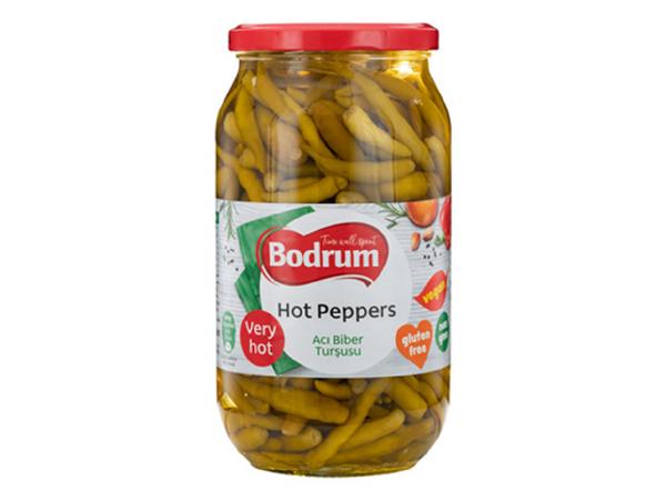 Image of Bodrum Green Hot Pepper 330g