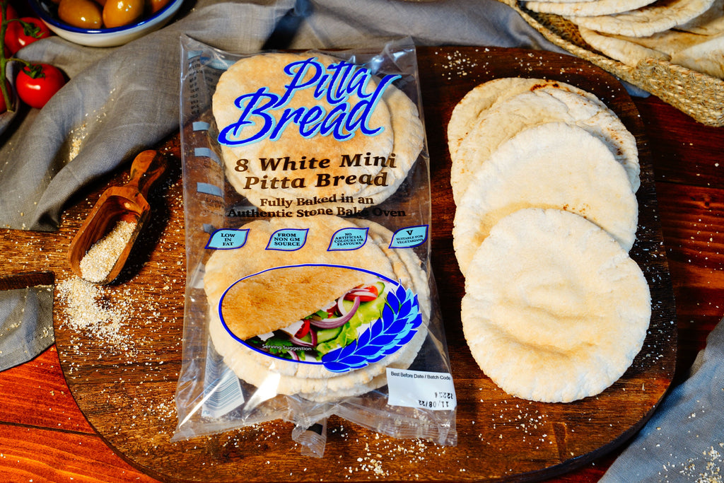 Image of Dina White Mini Pitta Bread 8pcs
