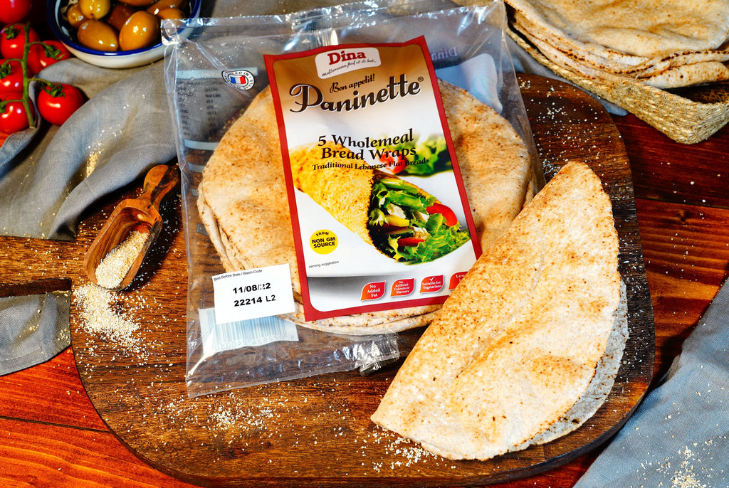 Image of Dina Wholemeal Bread Wraps 5pcs
