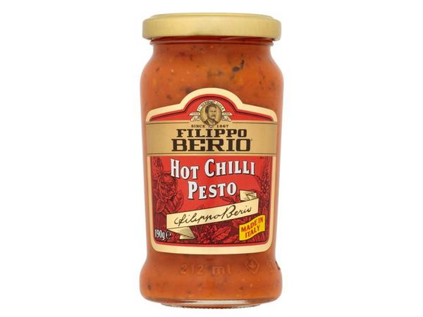 Image of Filippo Berio Hot Chilli Pesto Paste 190g