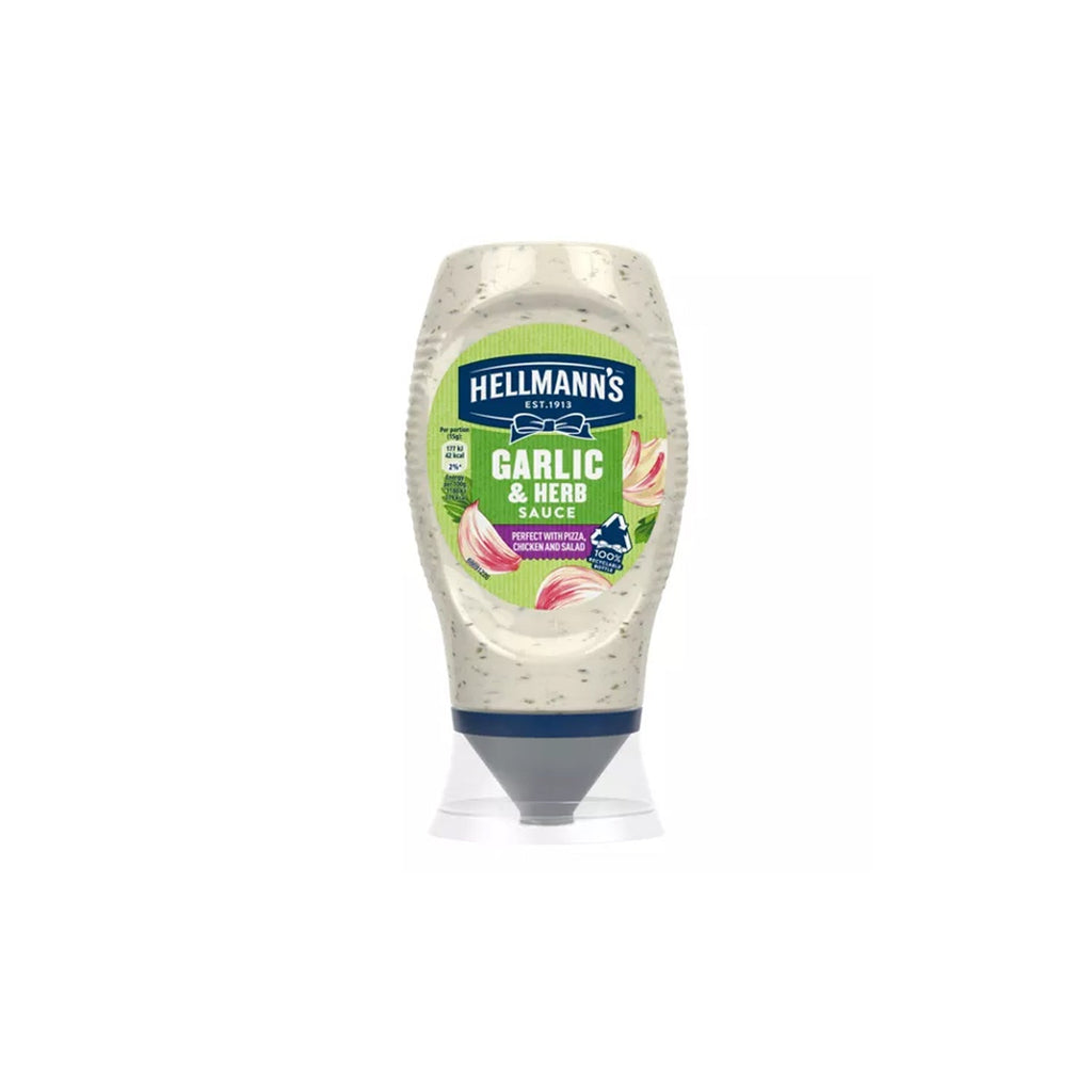 Image of Hellmann's Garlic and Herb Sauce 250ml