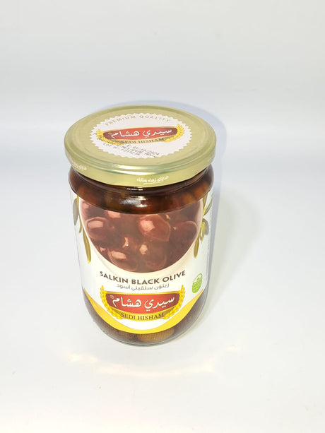 Image of Sedi Hisham Salkini Black Olives 600g