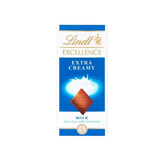 Image of Lindt Extra Fine Milk Chocolate Bar 80g