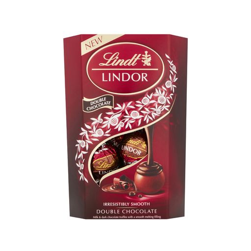 Image of Lindt Lindor Double Chocolate 200g