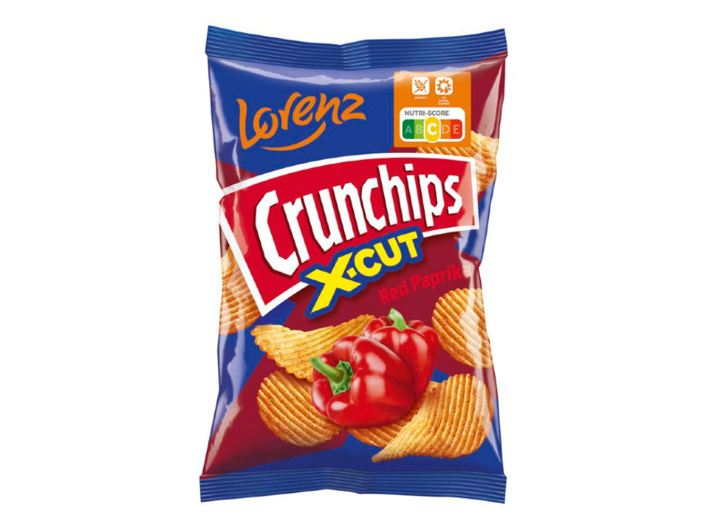 Image of Lorenz Crunch Chips X-Cut Paprika 150g