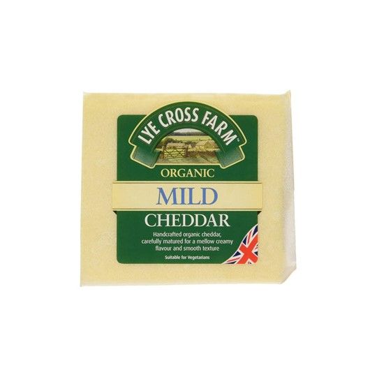 Image of Lye Cross Farms Organic Mild Cheddar 250g