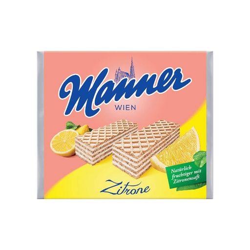 Image of Manner Lemon Cream Wafer 75g