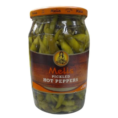 Image of Melis Pickled Hot Peppers 620g