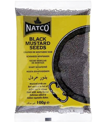 Image of Natco Black Mustard Seeds 100G