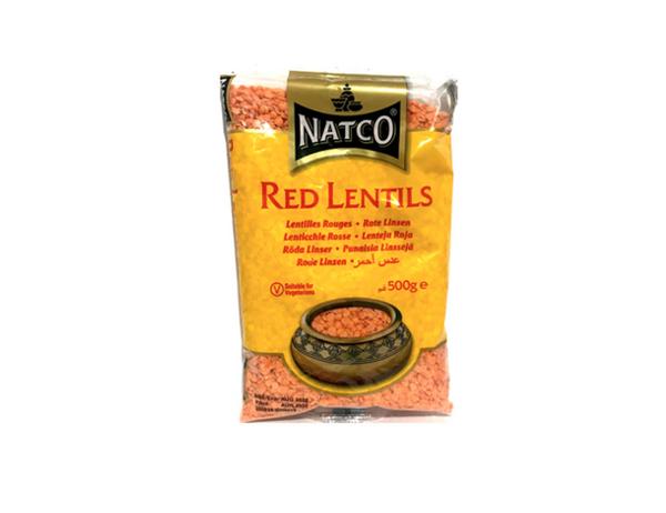 Image of Natco Red Lentils 500g