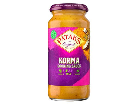 Image of Patak's Korma Cooking Sauce 450g